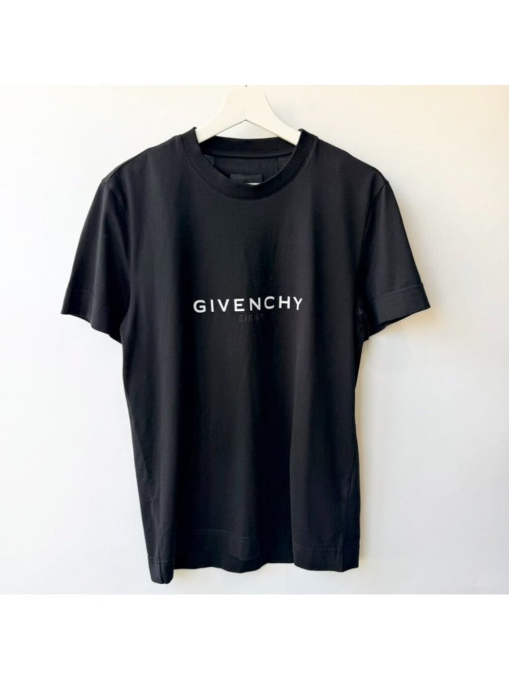 Givenchy 2184 Logo T-Shirt Men's Size S Black Designer Luxury Tee